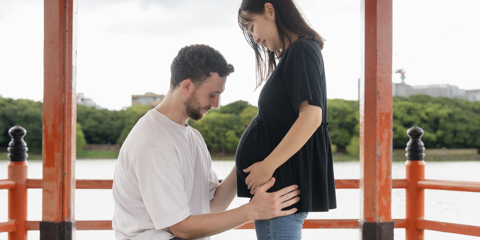 ご夫婦のマタニティ撮影イメージ